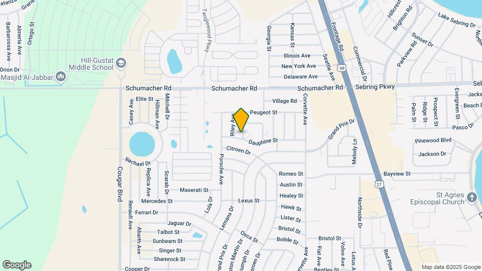 3906 Dauphine St Map and Location Details