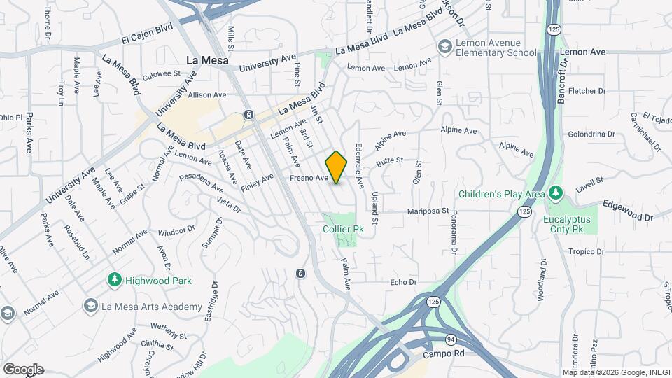 4521 3rd St Map and Location Details