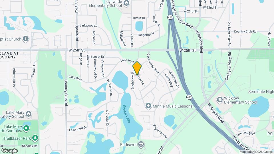 2530 Dwyer Ln Map and Location Details