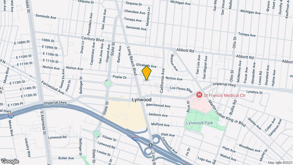 3333 Los Flores Blvd Map and Location Details