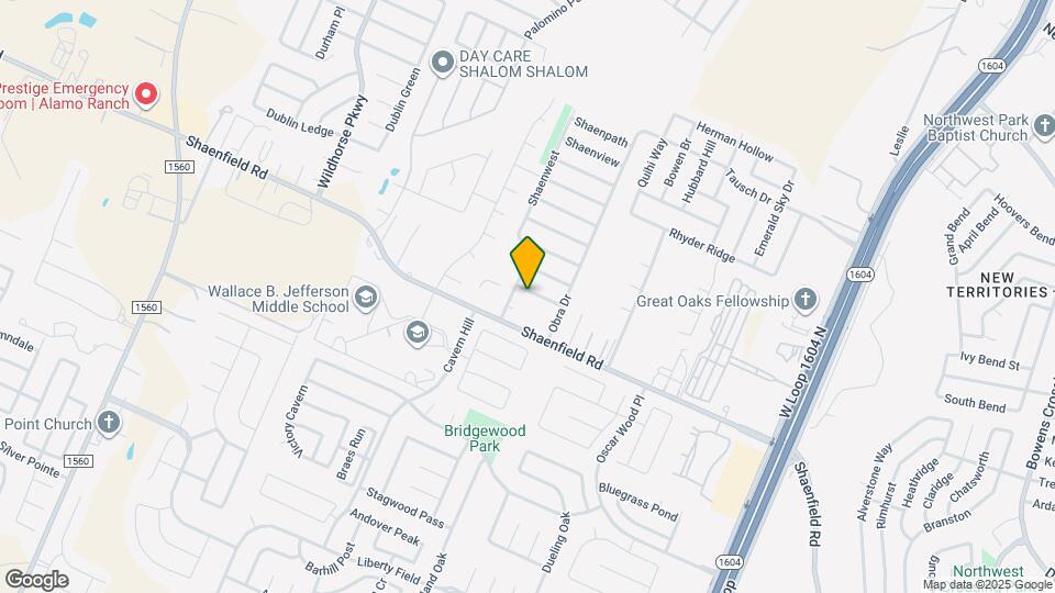 10738 Shaencrossing Map and Location Details