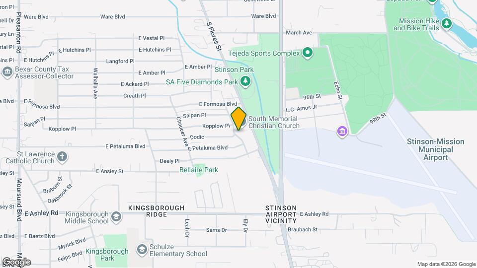 8500 Barranca Ave Mapa y Detalles de la Ubicación