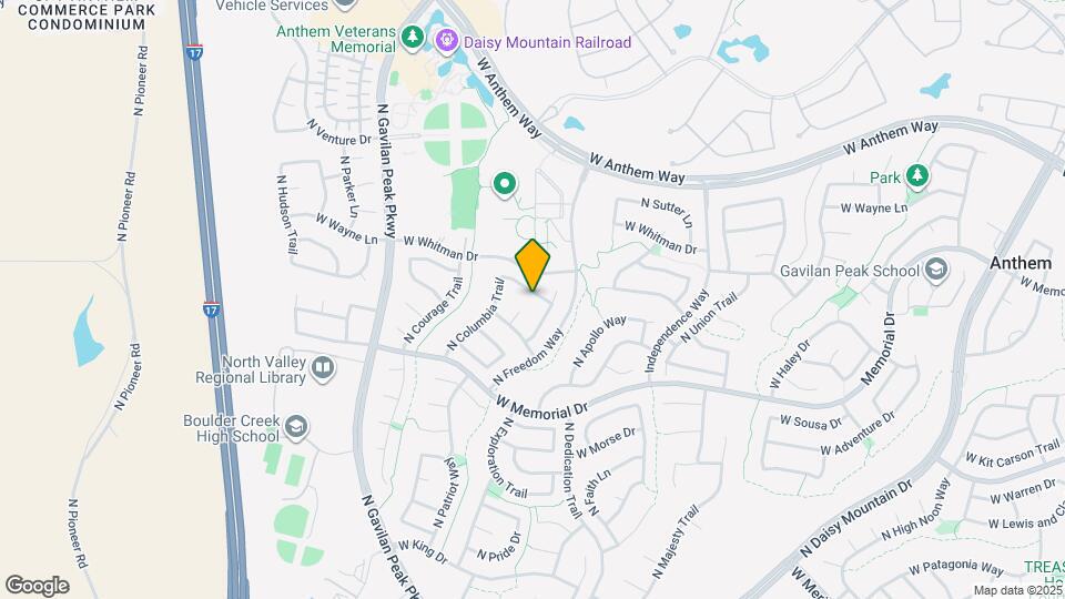 3347 W Steinbeck Dr Map and Location Details