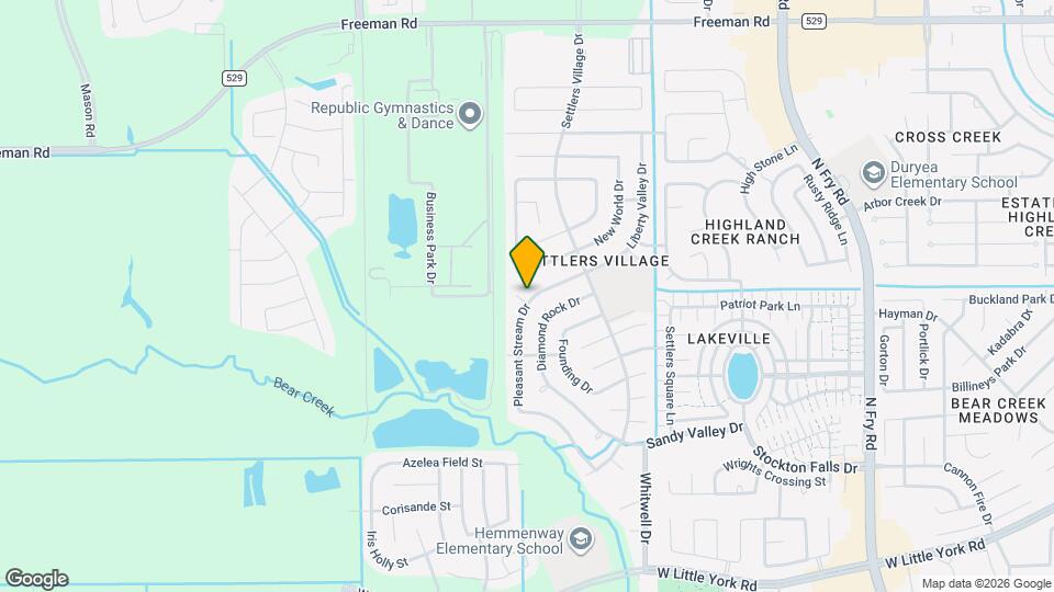 6402 Wild River Dr Map and Location Details