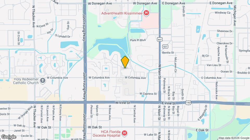 409 Fountainhead Cir Map and Location Details