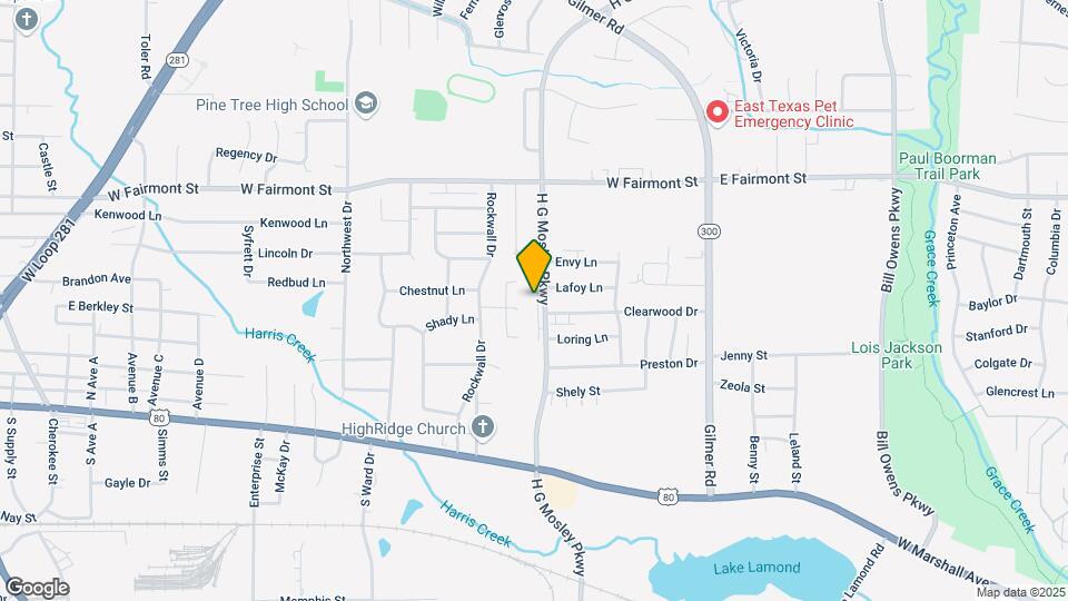 1205 H G Mosley Pkwy Map and Location Details