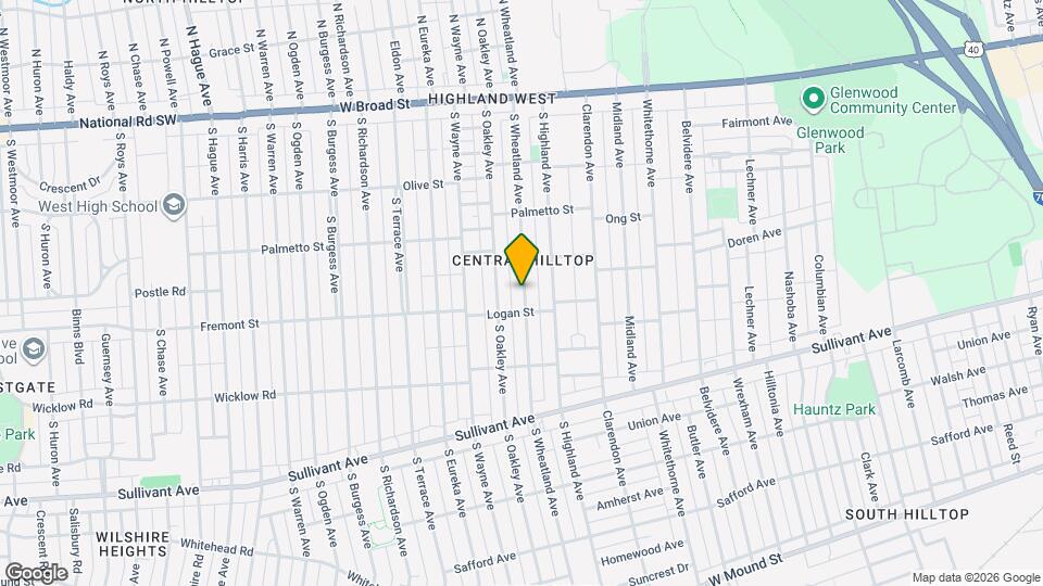 280 1/2-85-82 S Wheatland Ave Map and Location Details