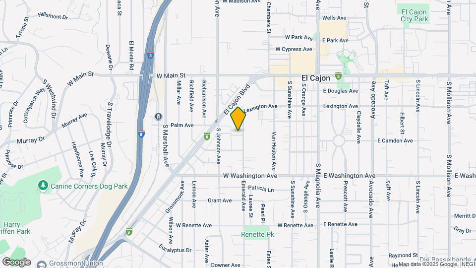 428-448 Emerald Ave Mapa y Detalles de la Ubicación