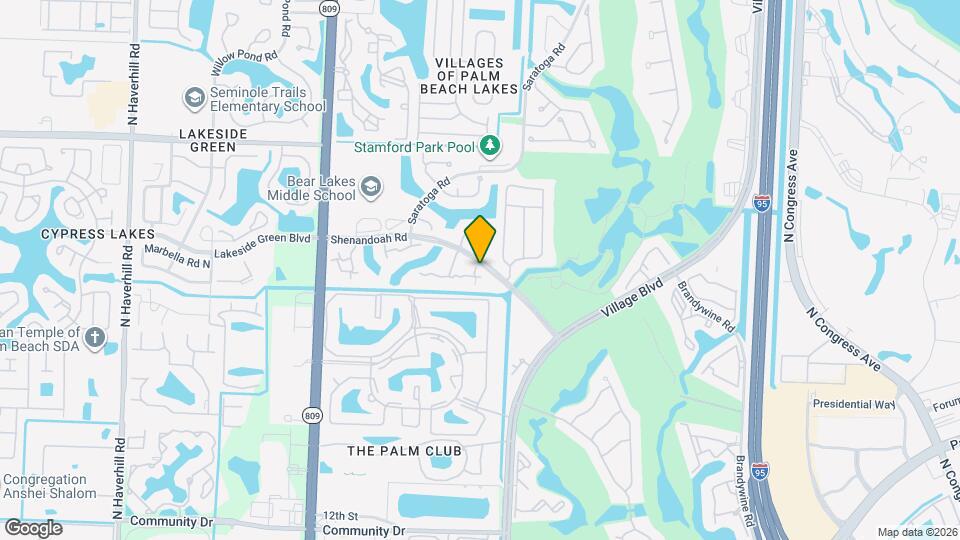 528 Green Springs Pl Map and Location Details