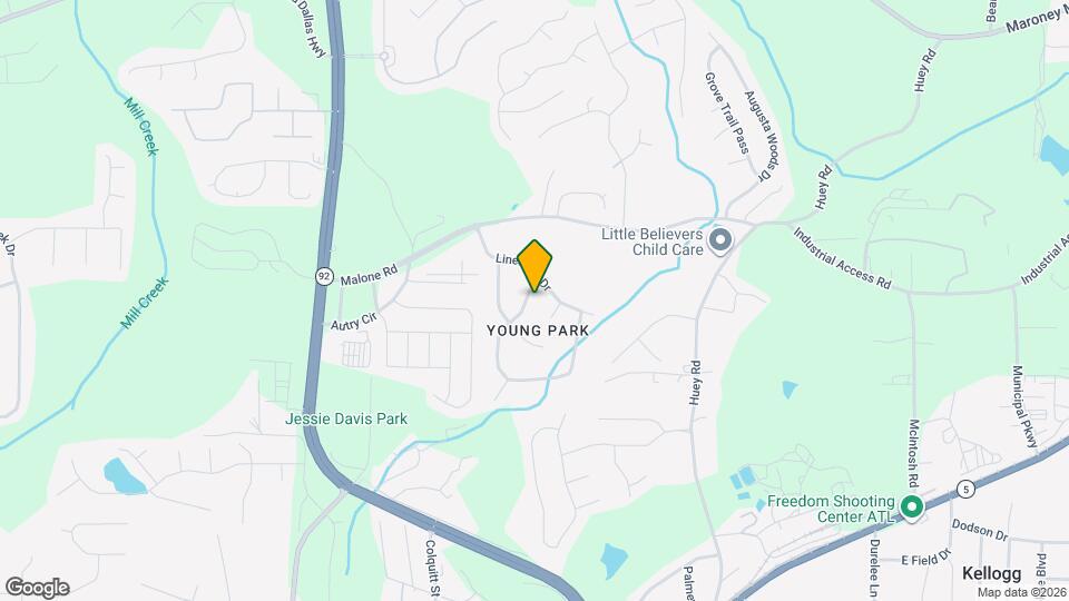 7660 Mountain Creek Way Map and Location Details