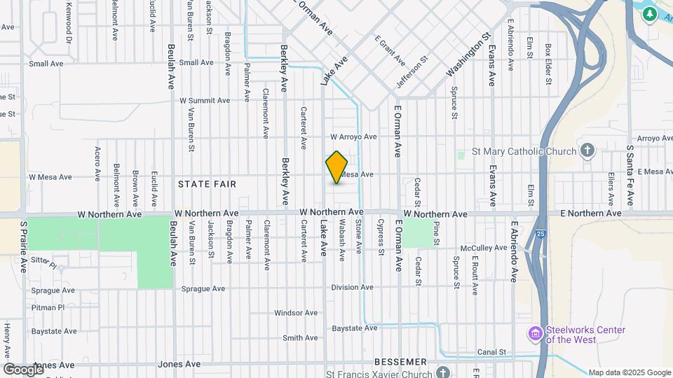 1127 Crystal Pl Map and Location Details