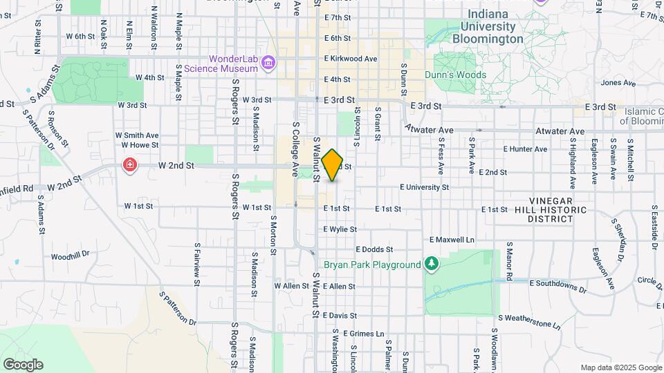 514 S Washington St Map and Location Details