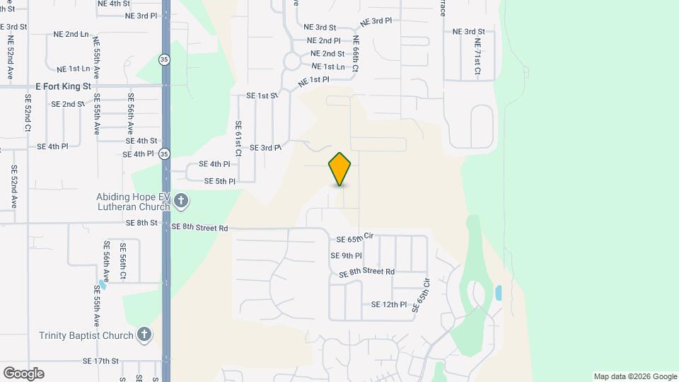 618 SE 65th Terrace Map and Location Details