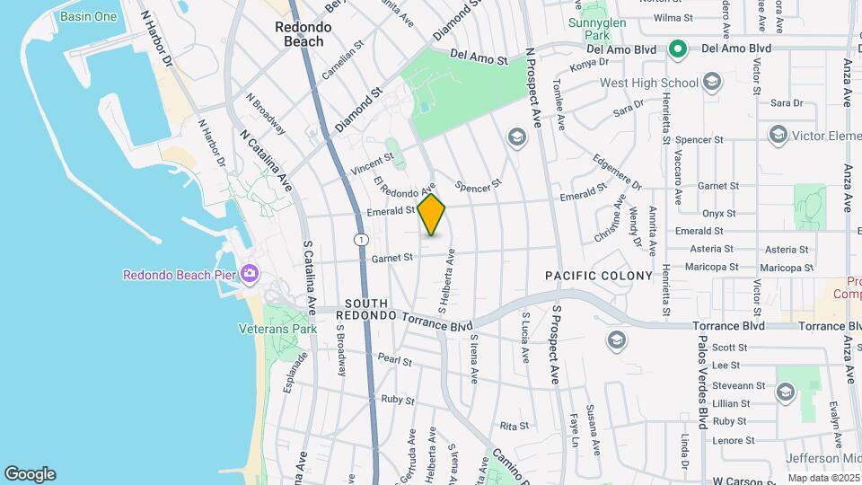 122 S Guadalupe Ave Map and Location Details