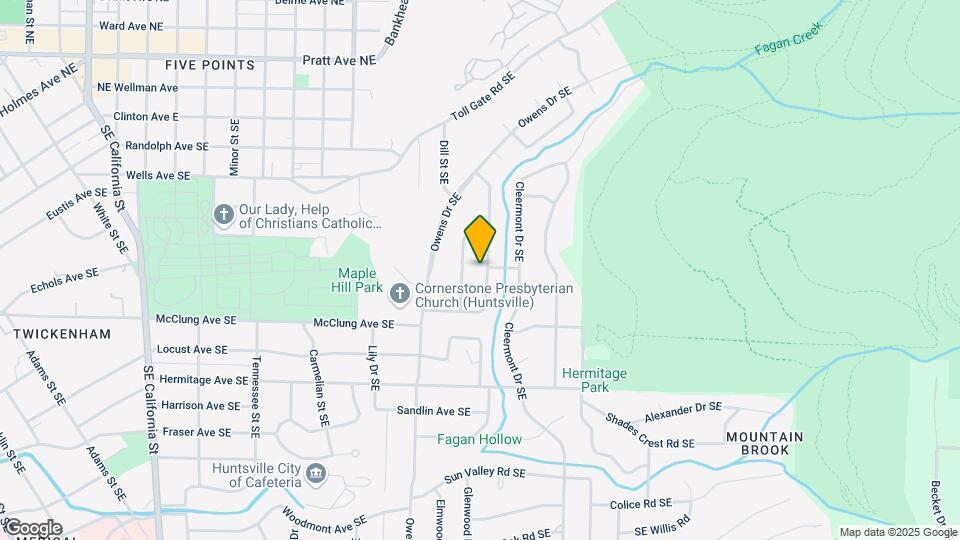 718 Watts Dr SE Map and Location Details