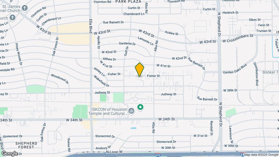 3810 Olde Bourbon Ln Map and Location Details