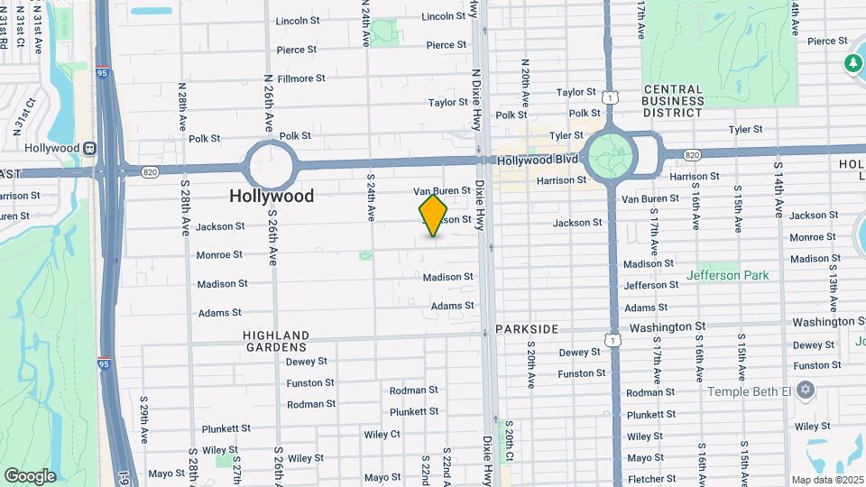 2209 Monroe St Map and Location Details