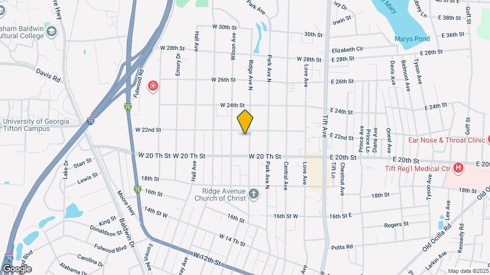 2010 N Ridge Ave Map and Location Details