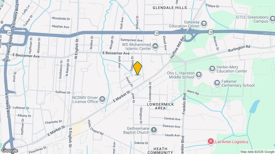 3603 Calumet Pl, Unit 216 Map and Location Details