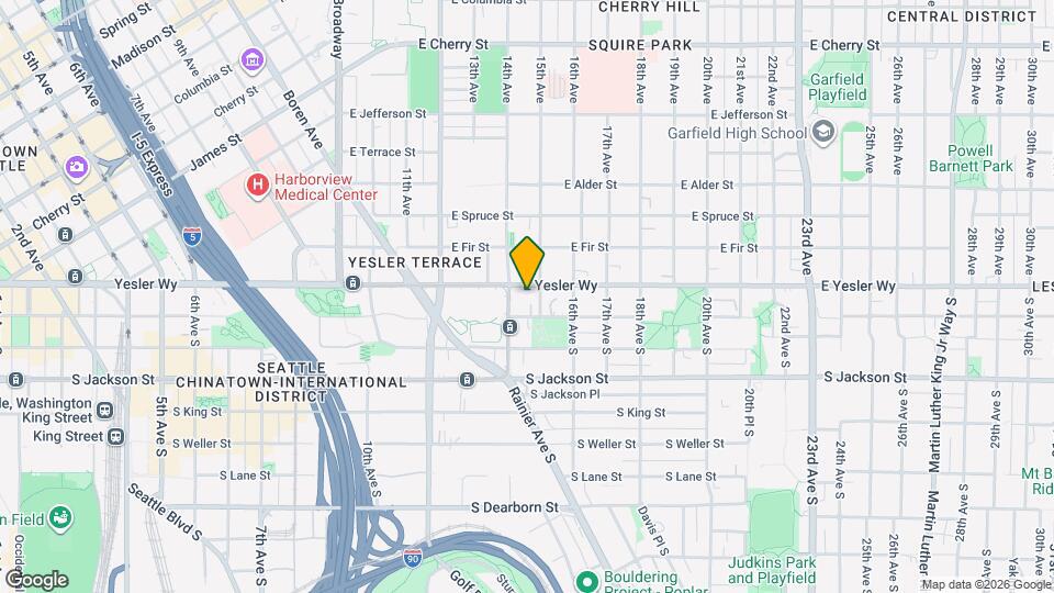 1415 E Yesler Wy Map and Location Details