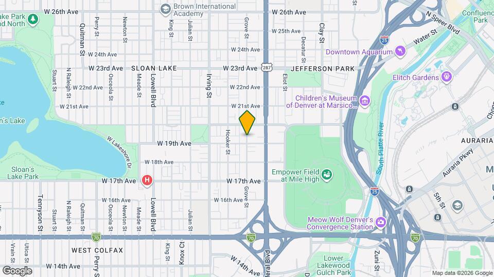 1906 Grove St Map and Location Details