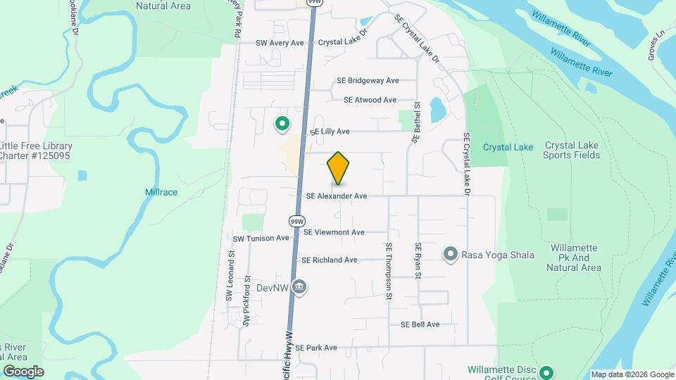 2095 SE Debord St Map and Location Details