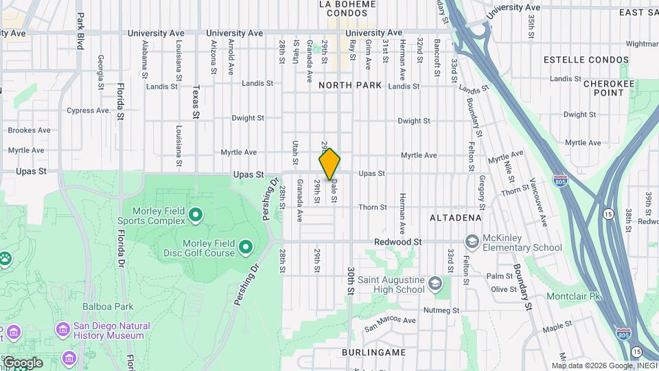 3358 Dale St Map and Location Details