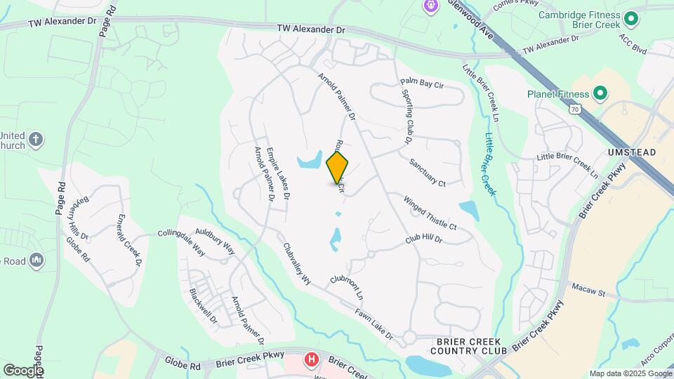 10733 Round Brook Cir Map and Location Details