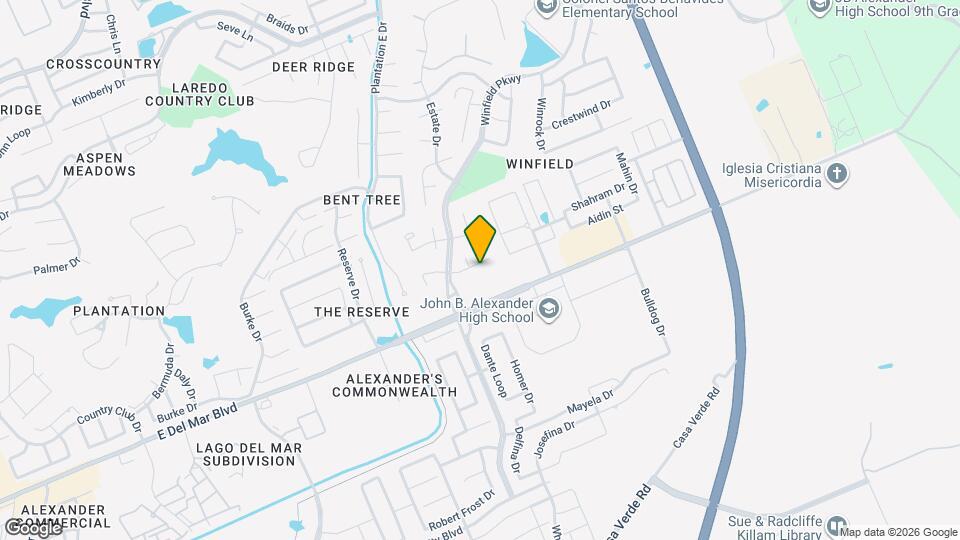 3111 Persimmon Ct Map and Location Details