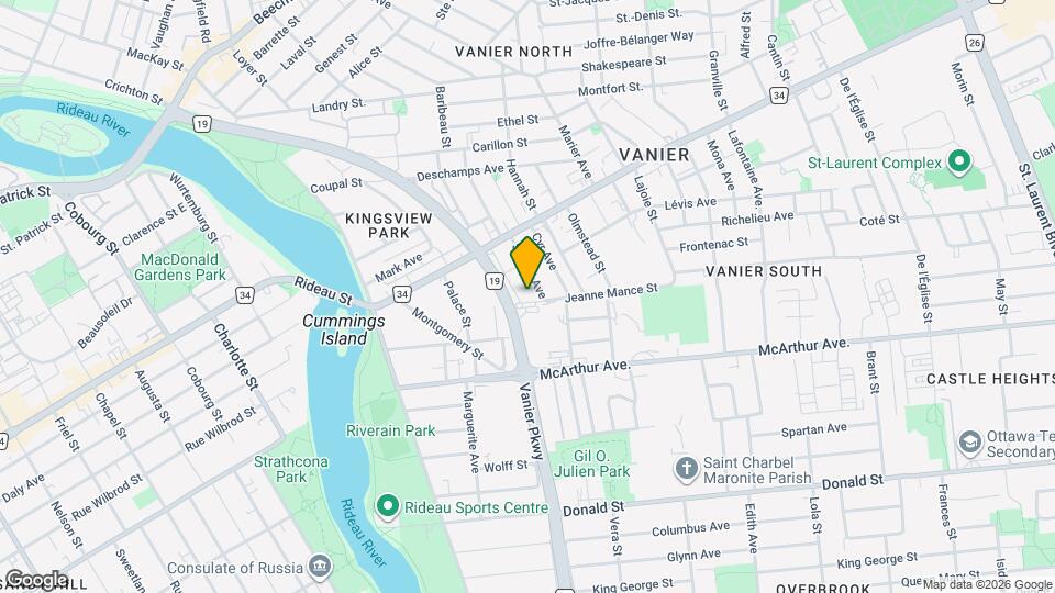 316 Savard Ave, Unit 206 Map and Location Details