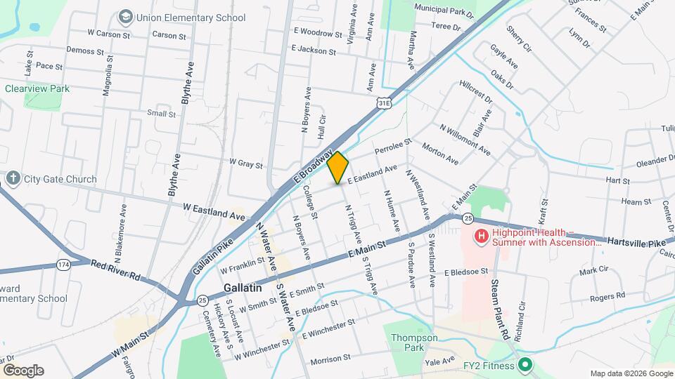 287 E Eastland St Map and Location Details