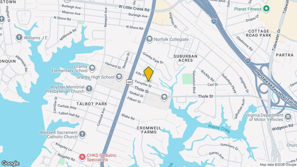 7147 Midfield St Mapa y Detalles de la Ubicación