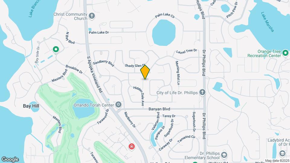 6315 Hidden Valley Ct Map and Location Details