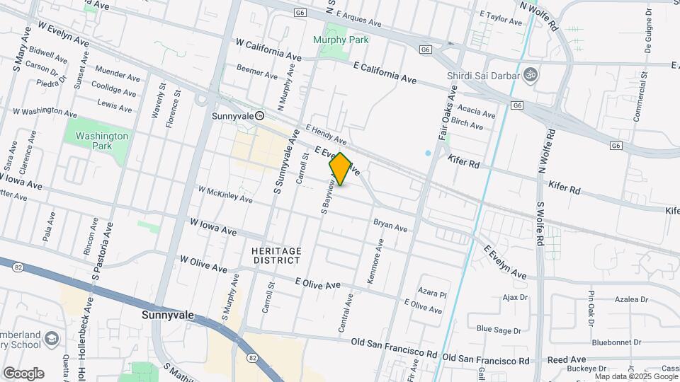 425 Lincoln Ave Mapa y Detalles de la Ubicación