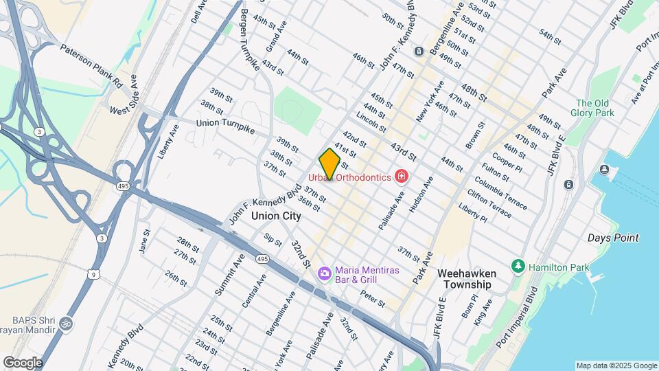 532 38th St Map and Location Details