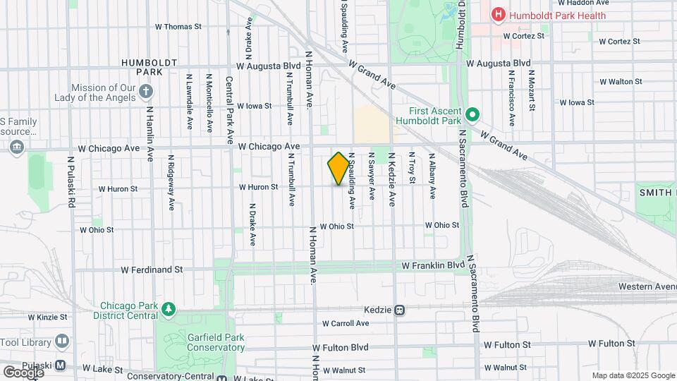 653 N Christiana Ave Map and Location Details
