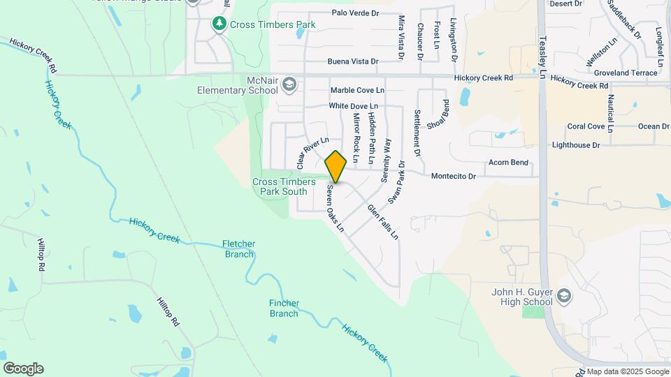 8405 Seven Oaks Ln Mapa y Detalles de la Ubicación