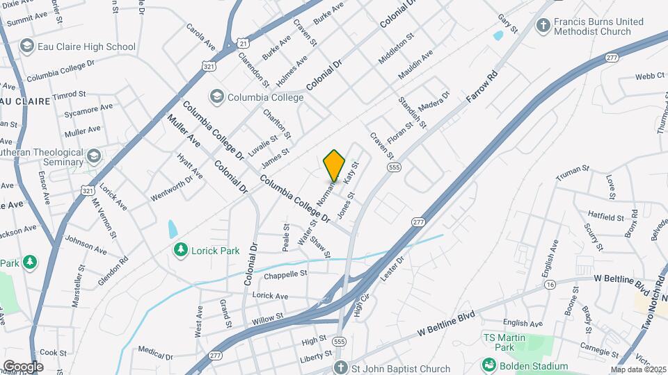 4814 Norman St Map and Location Details