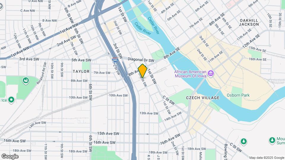 724 2nd St SW Map and Location Details