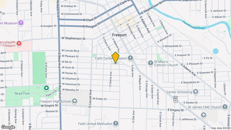 309 W Elk St, Unit 2 Mapa y Detalles de la Ubicación