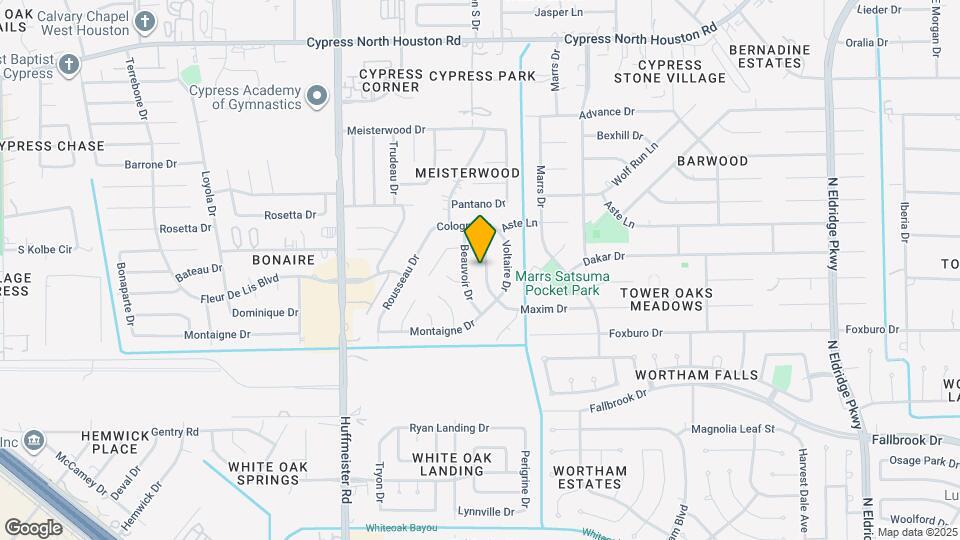 11303 Verlaine Dr Map and Location Details