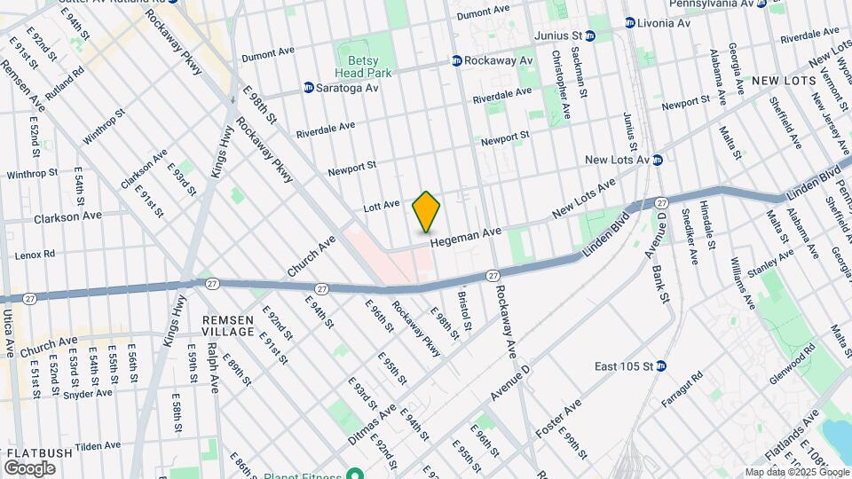988 Hegeman Ave Mapa y Detalles de la Ubicación