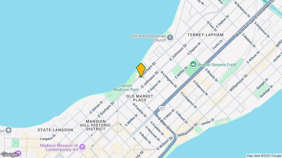 645 E Gorham St Mapa y Detalles de la Ubicación