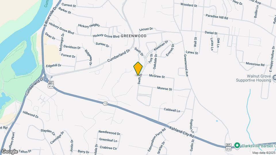 968 Swift Dr Map and Location Details