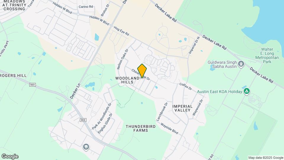 5808 Glowing Star Trail Map and Location Details