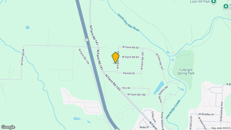 4151 N Farm Rd 143 Map and Location Details