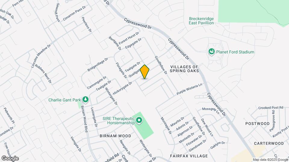 4831 Giant Sequoia Way Map and Location Details