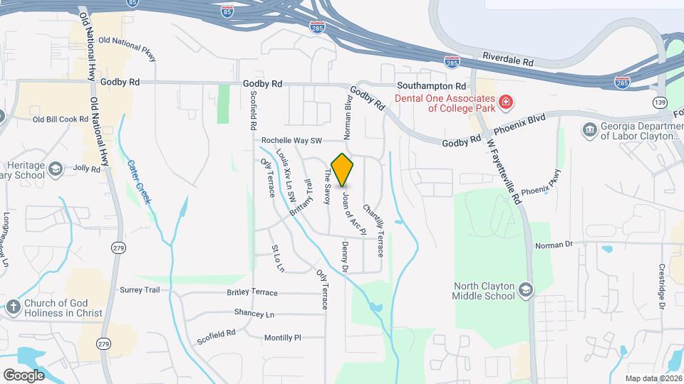 5267 Joan of Arc Pl Map and Location Details