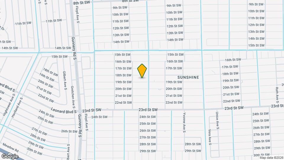 4006 19th St SW Mapa y Detalles de la Ubicación