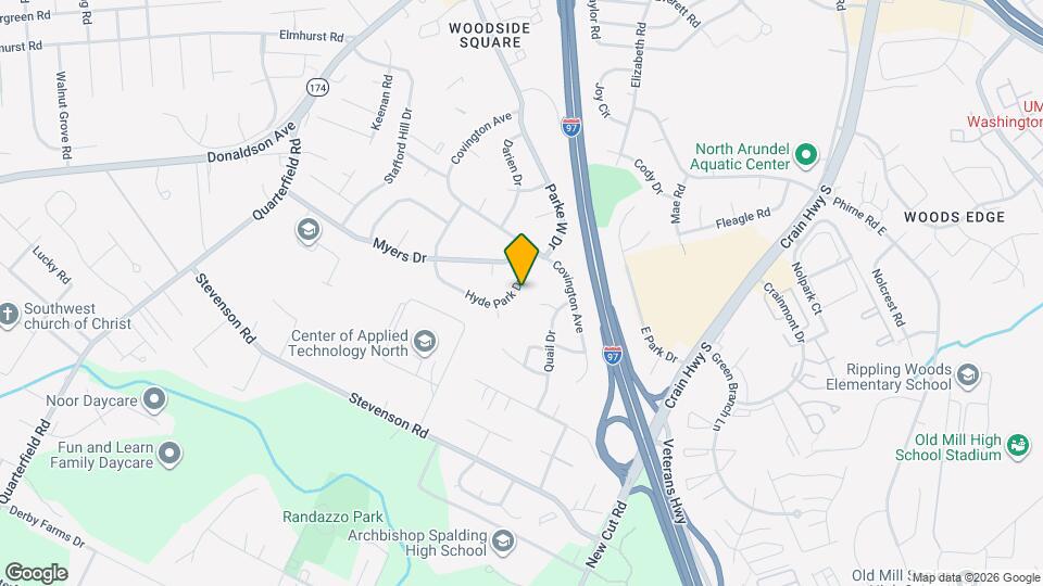 750 Hyde Park Dr Map and Location Details